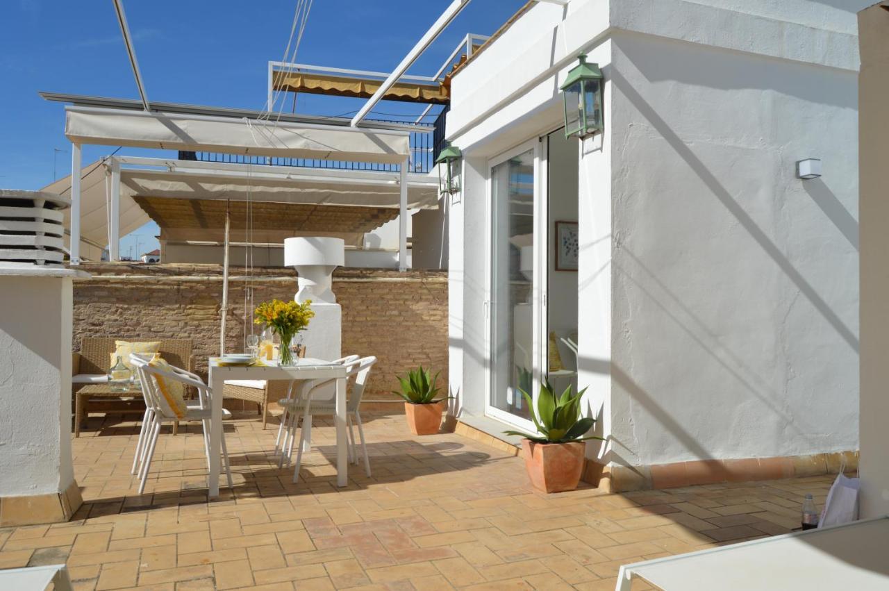 Isg Apartments Precioso Atico Con Terraza Privada En El Centro Sevilla Exterior foto