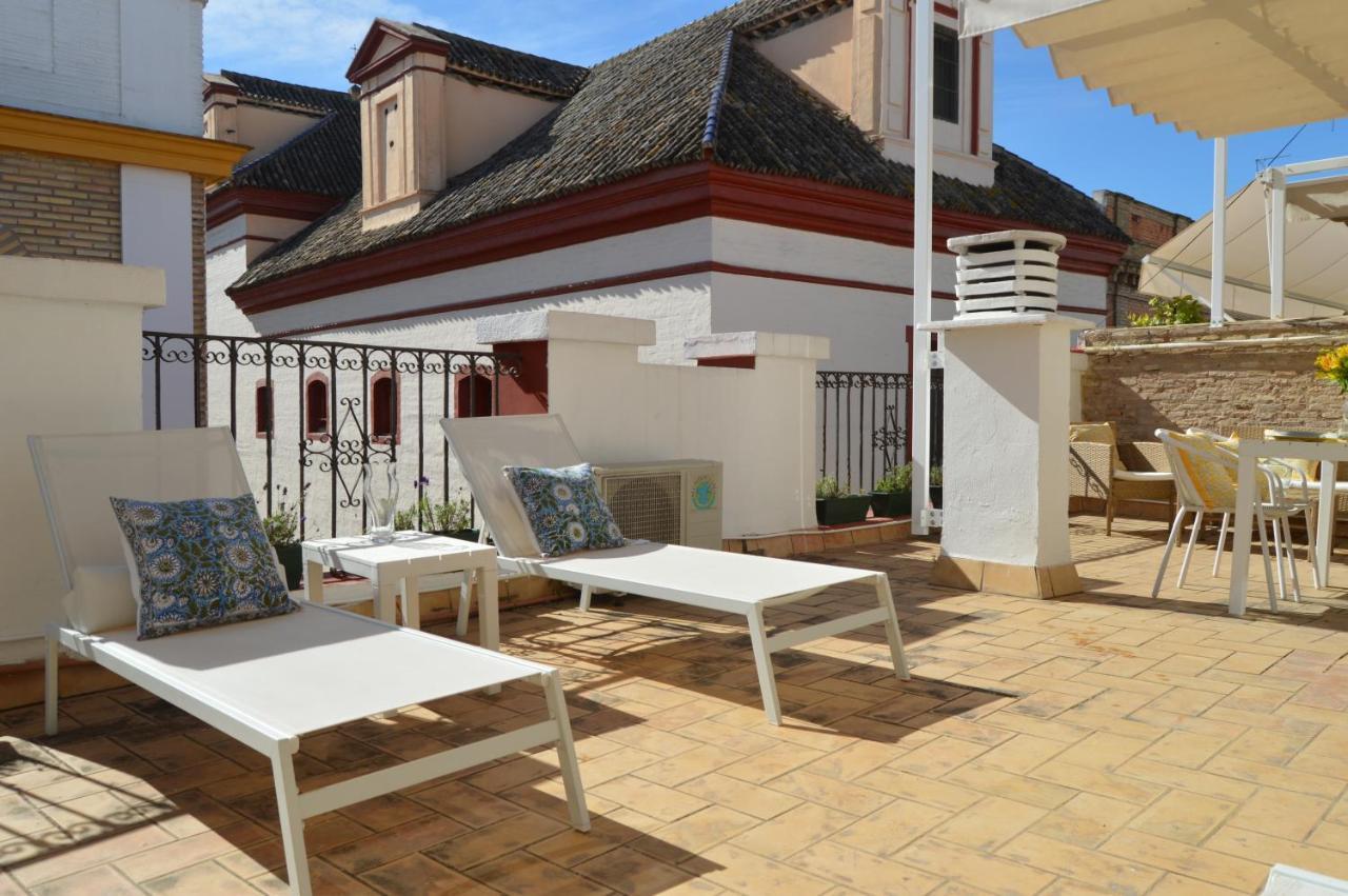 Isg Apartments Precioso Atico Con Terraza Privada En El Centro Sevilla Exterior foto